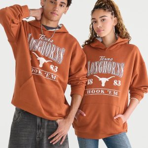 Texas Longhorns Pullover Hoodie - Goldfish