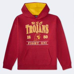USC Trojans Pullover Hoodie - Red
