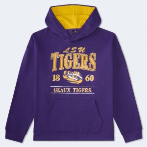 LSU Tigers Pullover Hoodie - Purple