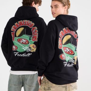 San Francisco 49ers Field Goal Pullover Hoodie - Black