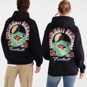 Cincinnati Bengals Field Goal Pullover Hoodie - Black