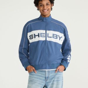 Shelby Full-Zip Track Jacket - Blue