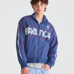 France Soccer Full-Zip Track Jacket - Blue