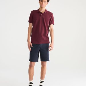 Eco Uniform Piqué Polo - Dark Cherry