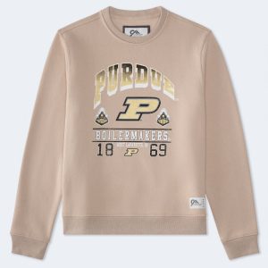 Purdue Boilermakers Crew Sweatshirt - Cream