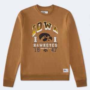Iowa Hawkeyes Crew Sweatshirt - Gold