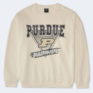 Purdue Boilermakers Crew Sweatshirt - Cream