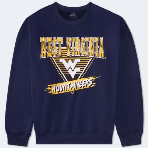 West Virginia Mountaineers Crew Sweatshirt - Navy