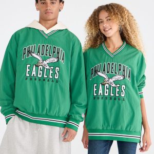 Philadelphia Eagles Trainer's Jacket - Green