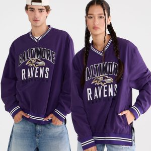 Baltimore Ravens Trainer's Jacket - Purple