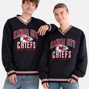 Kansas City Chiefs Trainer's Jacket - Black