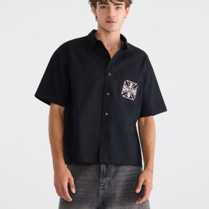 West Coast Choppers Boxy Shirt - Black