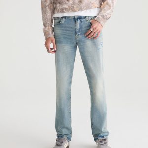 Straight Premium Jean with COOLMAX® Technology - Light Wash