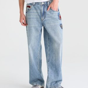 Super Baggy Jean - Medium Wash