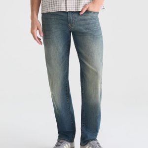 Straight Premium Air Jean - Medium Wash