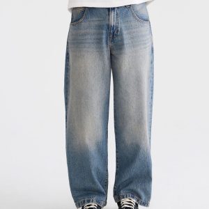 Super Baggy Jean - Medium Wash