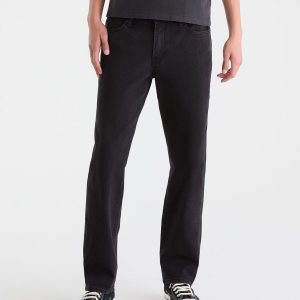 Straight Premium Air Jean - Black Wash