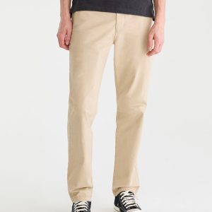 Slim Straight Chinos - Hazelnut