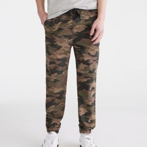 Camo Stretch Twill Joggers - Garland