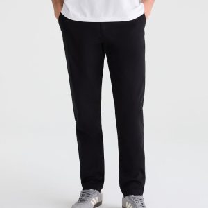 Athletic Fit Chinos - Black Fox