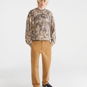 Baggy Chinos - Sandalwood
