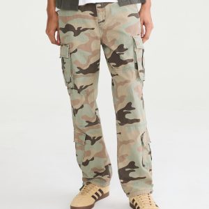 Camo Baggy Cargo Pants - Garland