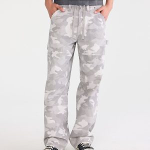 Camo Baggy Carpenter Pants - Garland