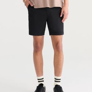 Stretch Chino Shorts 7.5" - Black Fox