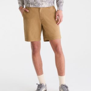 Stretch Chino Shorts 7.5" - Sandalwood