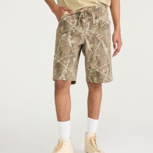 Forest Camo Baggy Carpenter Shorts 11" - Garland