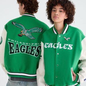 Philadelphia Eagles Bomber Jacket - Green