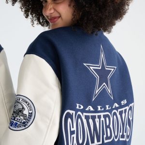 Dallas Cowboys Bomber Jacket - Navy