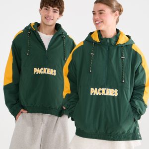 Green Bay Packers Hooded Sideline Jacket