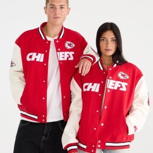 Kansas City Chiefs Bomber Jacket - Red