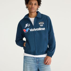 NASCAR Kyle Larson #5 Full-Zip Track Jacket - Navy