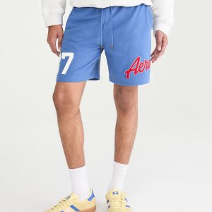 Aero 87 Heritage Fleece Shorts - Indigo Ink