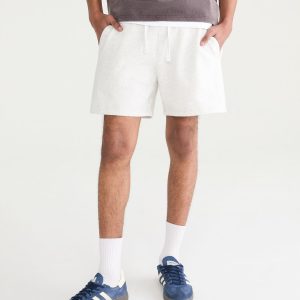 Cloud Soft Fleece Shorts - Lightest Heather Grey