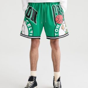 Boston Celtics Mesh Shorts - Green