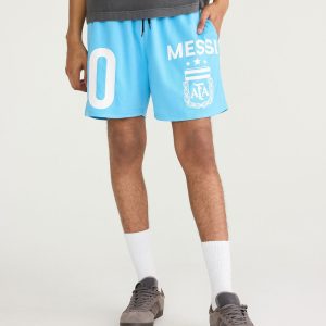 Messi 10 AFA Mesh Shorts - Blue