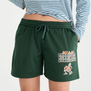 Miami Hurricanes Mesh Shorts - Green
