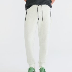 Aero MVMNT Tech Fleece Joggers - Lightest Heather Grey