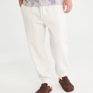 Cloud Soft Baggy Jogger Sweatpants - Lightest Heather Grey