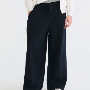 Cloud Soft Super Baggy Sweatpants - Black Fox