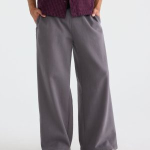 Cloud Soft Super Baggy Sweatpants - Gargoyle