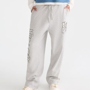 Cloud Soft New York Baggy Sweatpants - Light Heather Grey