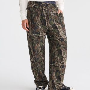 Cloud Soft Forest Camo Baggy Sweatpants - Garland