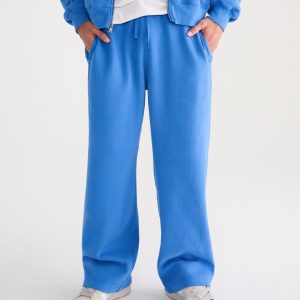Cloud Soft Bootcut Sweatpants - Palace Blue