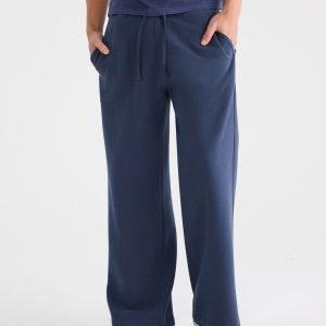 Cloud Soft Bootcut Sweatpants - Indigo Ink