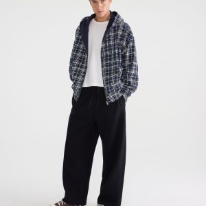 Cloud Soft Mega Baggy Sweatpants - Black Fox