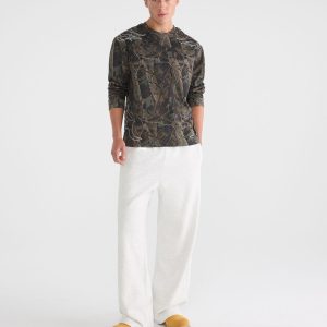 Cloud Soft Mega Baggy Sweatpants - Lightest Heather Grey